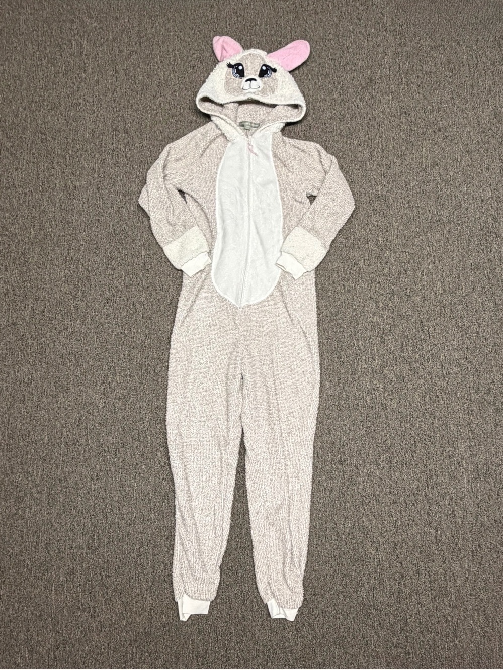 Peace Love & Dreams Bunny One-Piece Pajamas – Medium